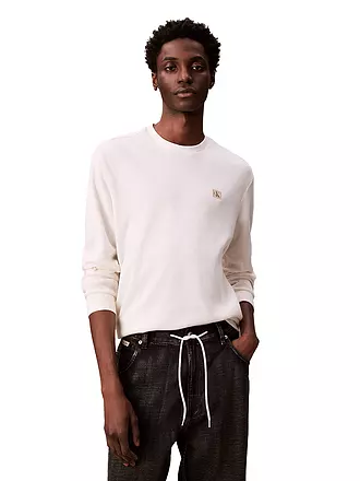 CALVIN KLEIN JEANS | Langarmshirt | weiss